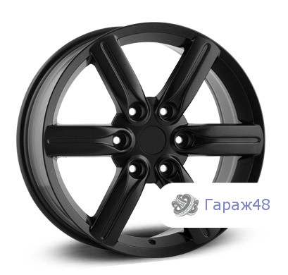 LegeArtis MI27 R18 / 7.5J PCD 6x139.7 ET 46 ЦО 67.1 Литые Черный матовый